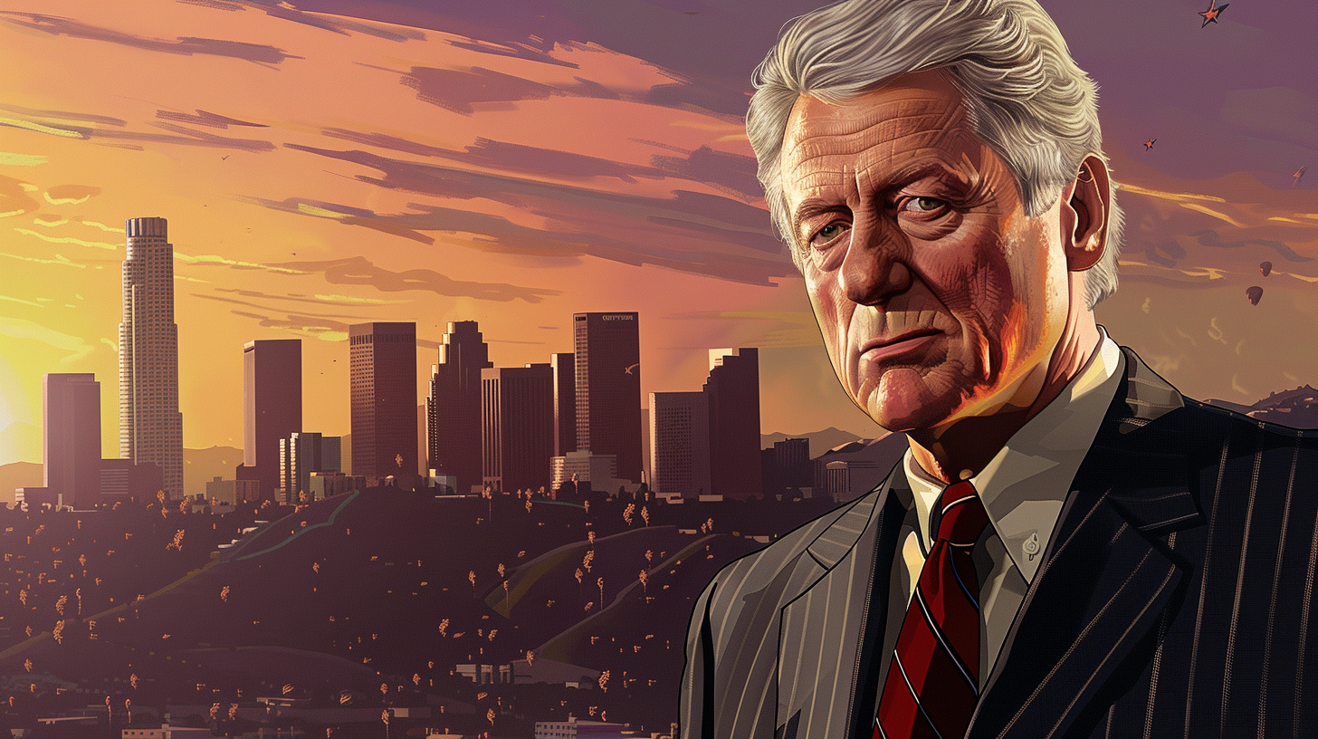 GTA 5 Loading Screen Bill Clinton