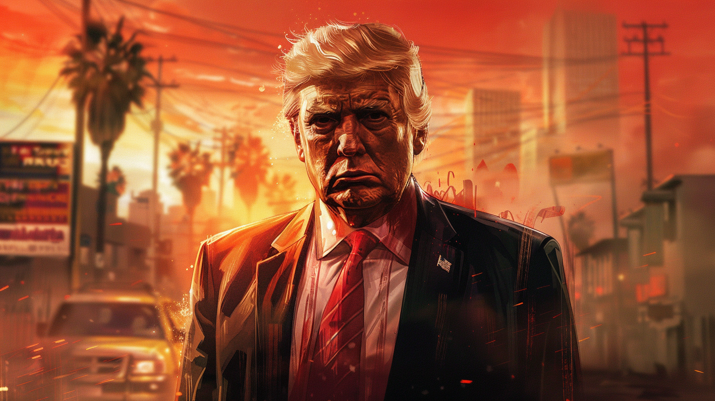 GTA 5 Loading Screen Trump