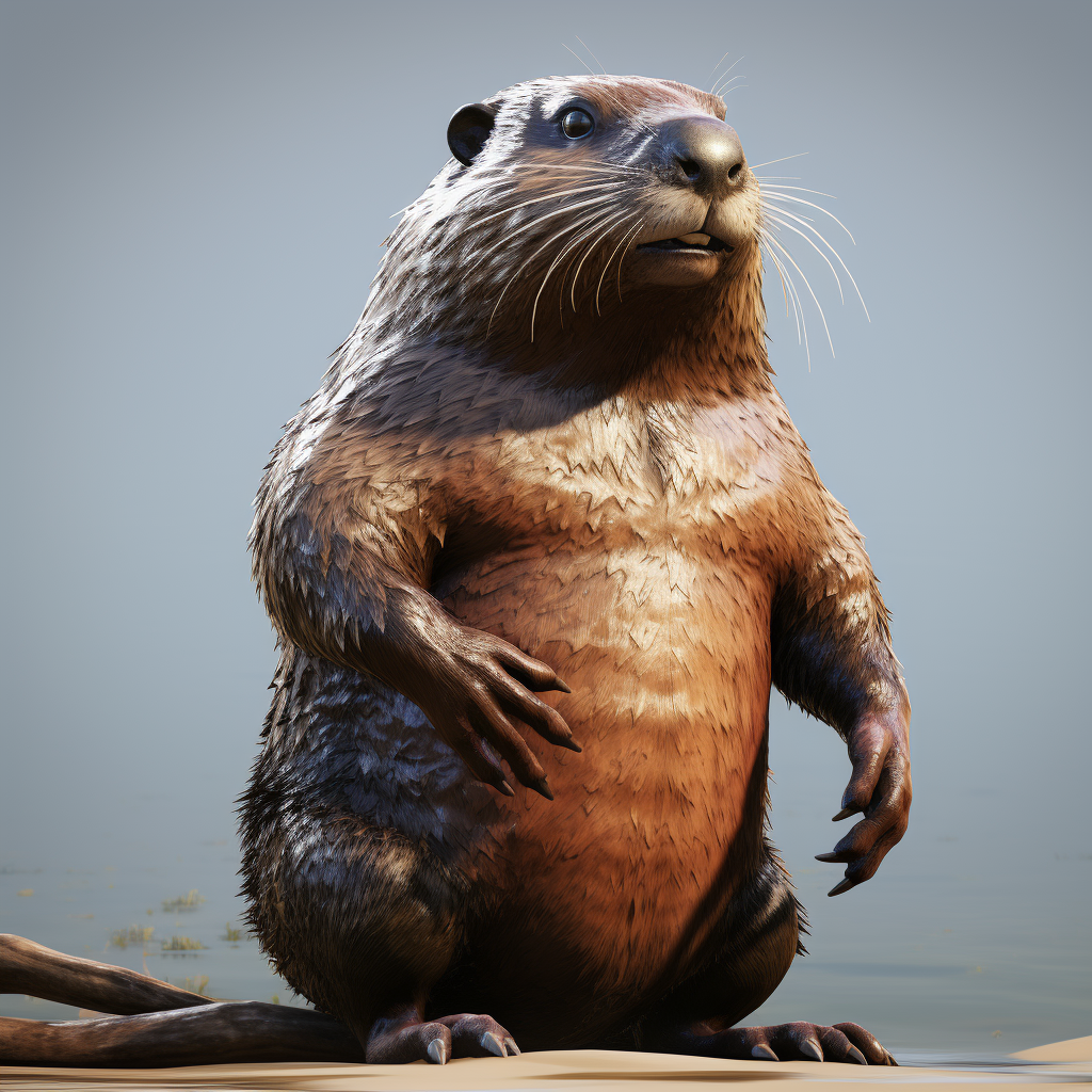 GTA 5 beaver rendered image