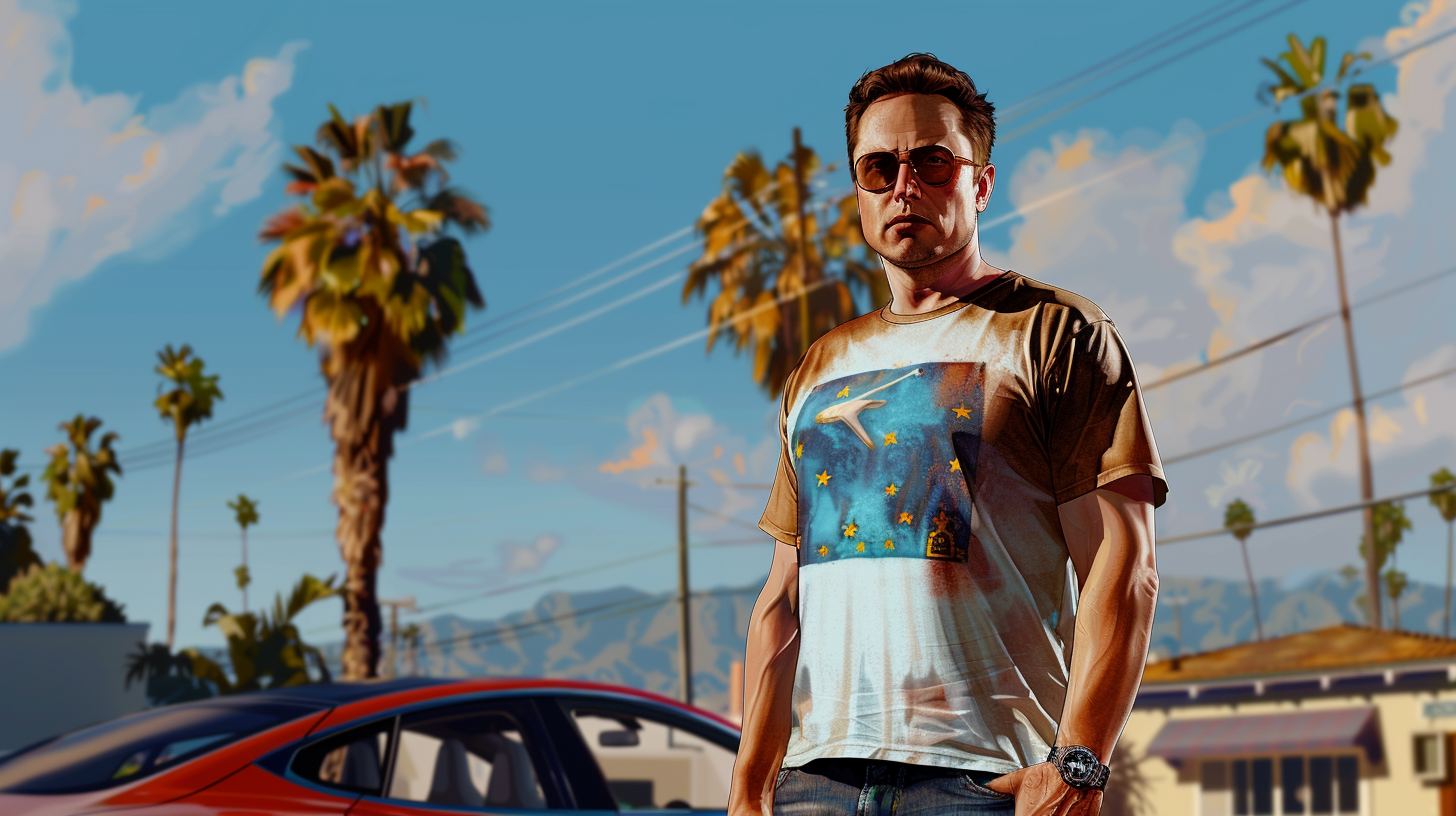 GTA 5 Elon Musk Loading Screen