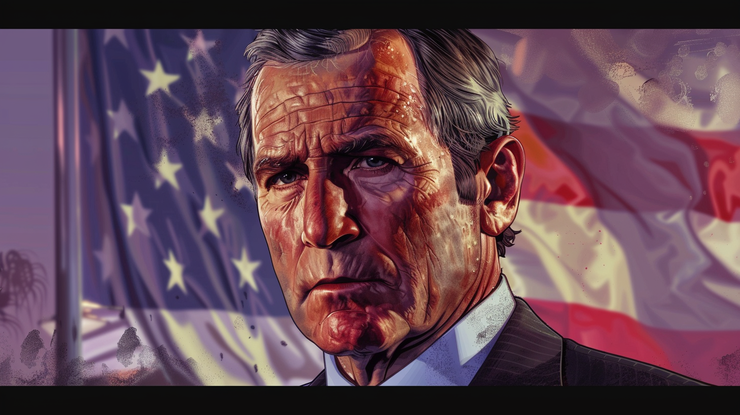 George Bush GTA 5 loading screen