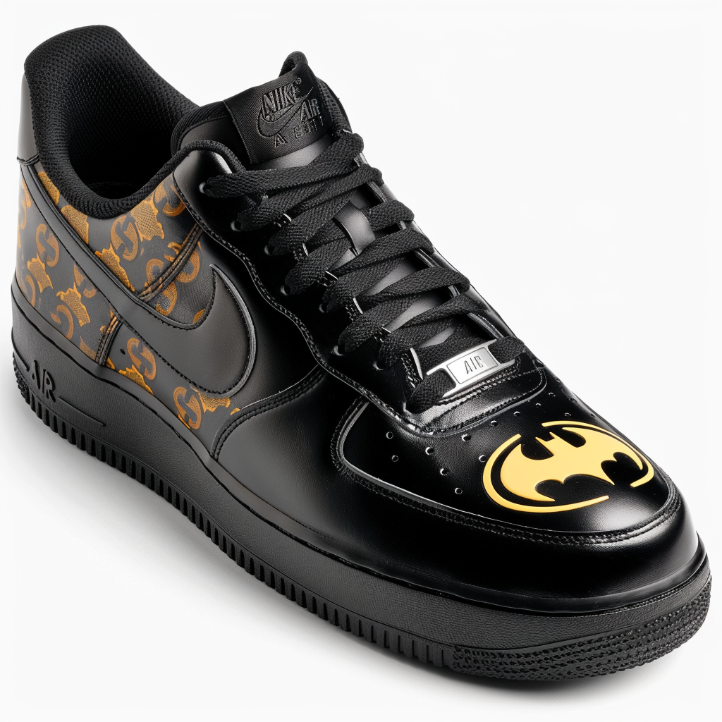 Gucci Batman Sneakers White Background