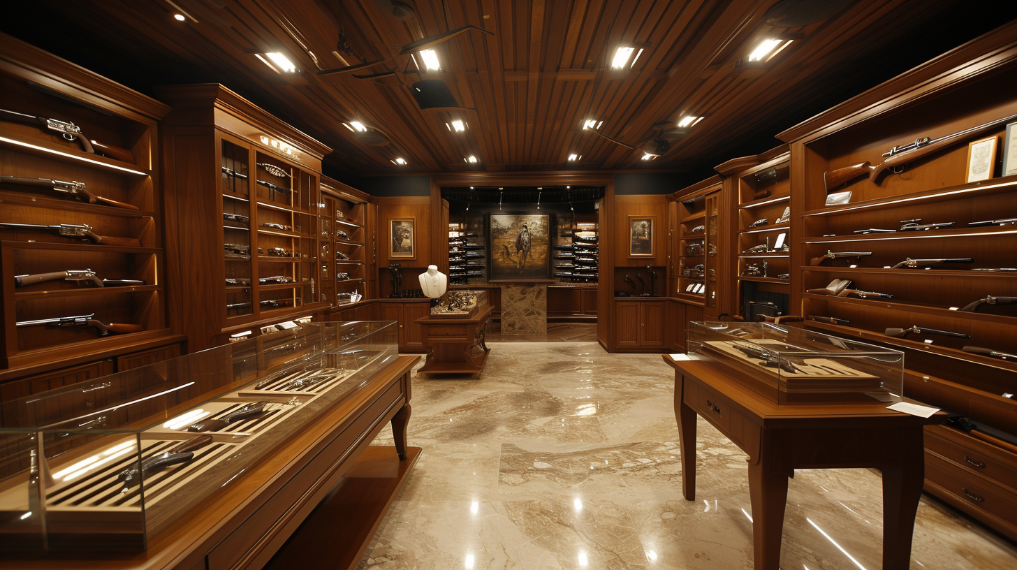 Gun and Cigar Shop Show Room