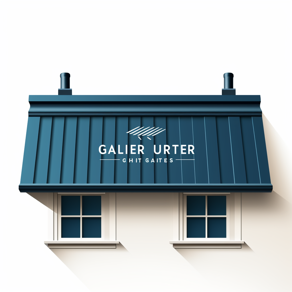 Gutter Cleaning Logo on White Background