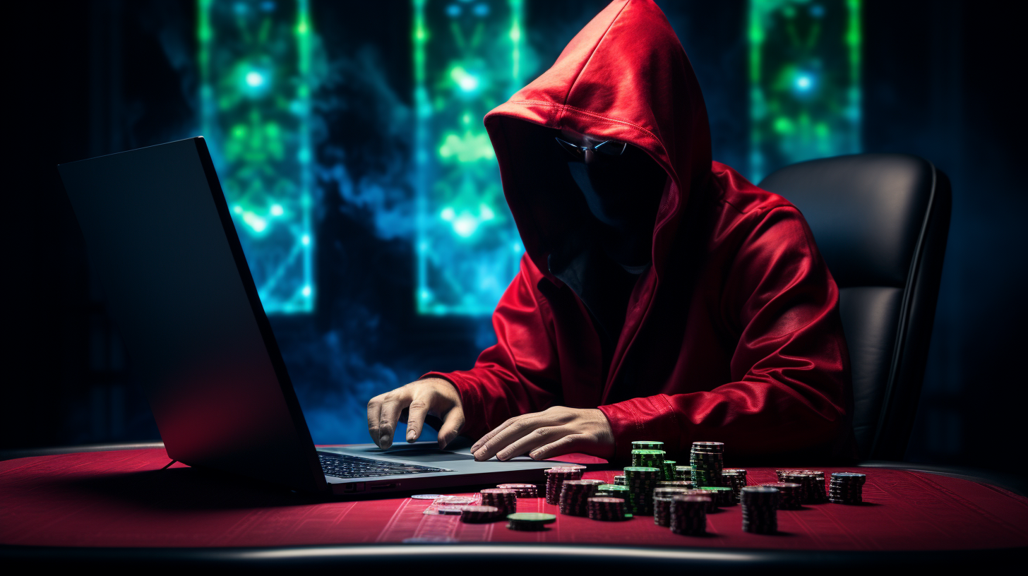 Hacker using AI to bet online casino