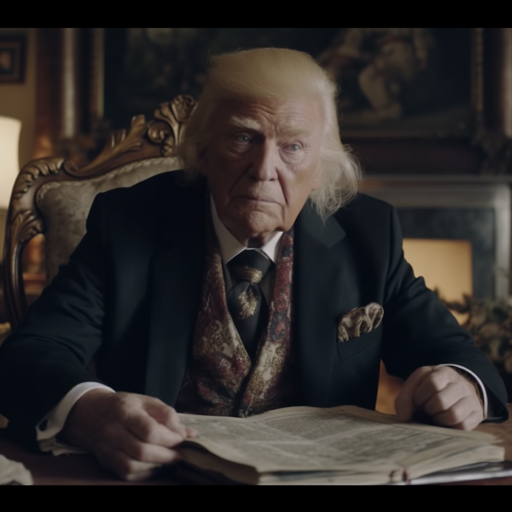 Donald Trump Christmas advertisement