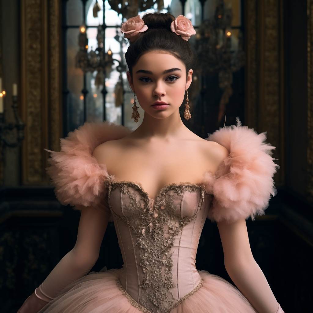 Hailee Steinfeld as a ballerina