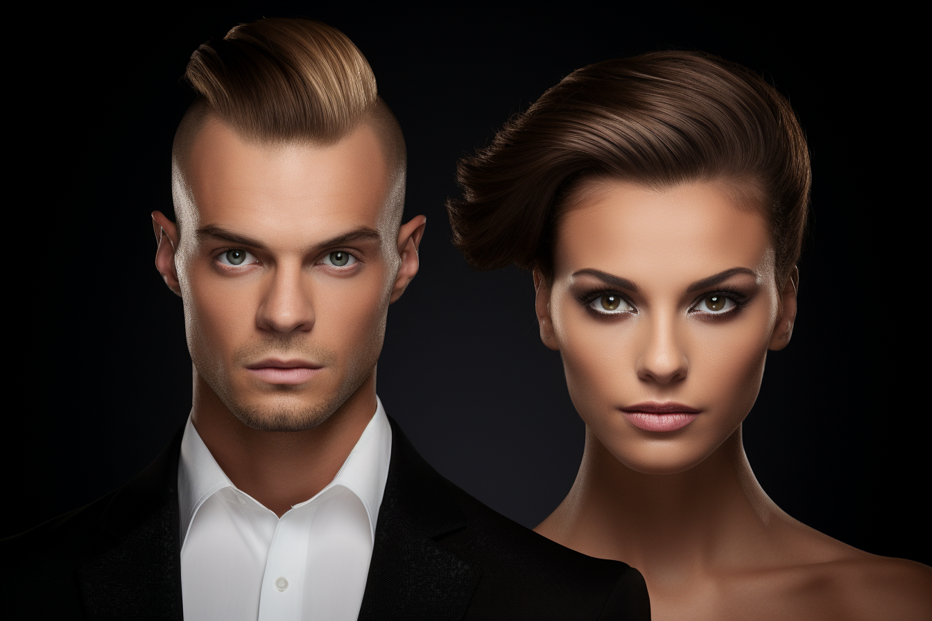 Comparing Masculine and Feminine Hairlines