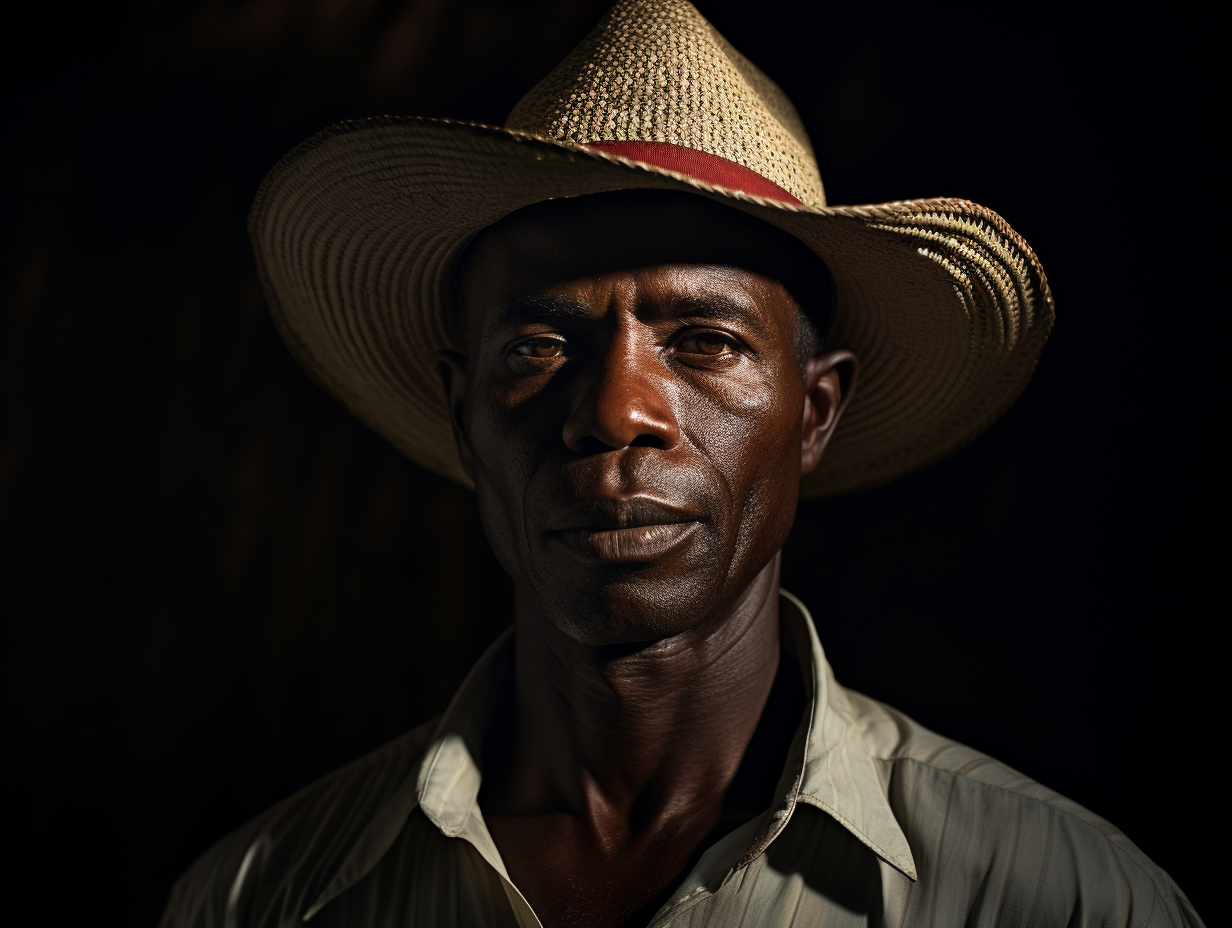 Portrait of Haitian Man