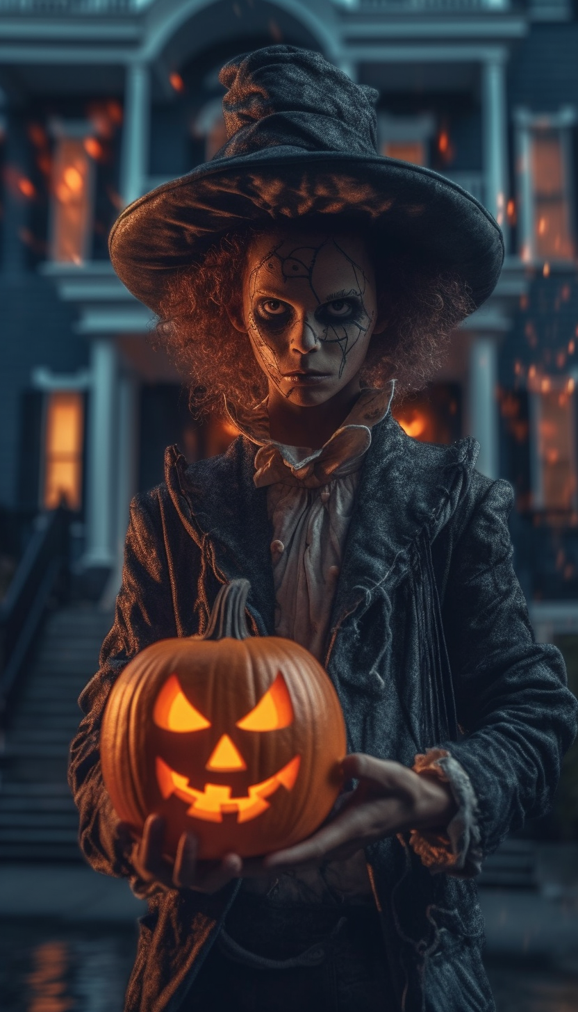 Hyper Realistic Halloween Image  ?