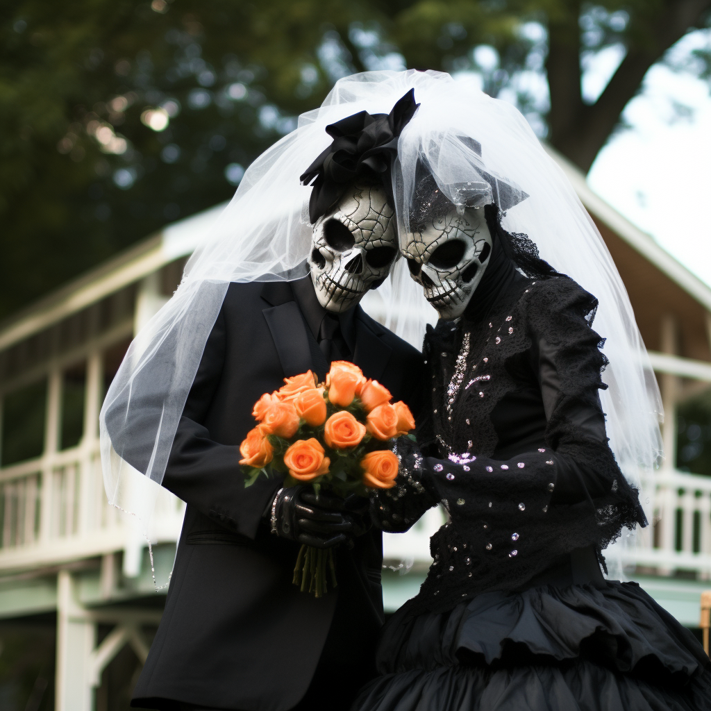 Beautiful Halloween Wedding Decorations