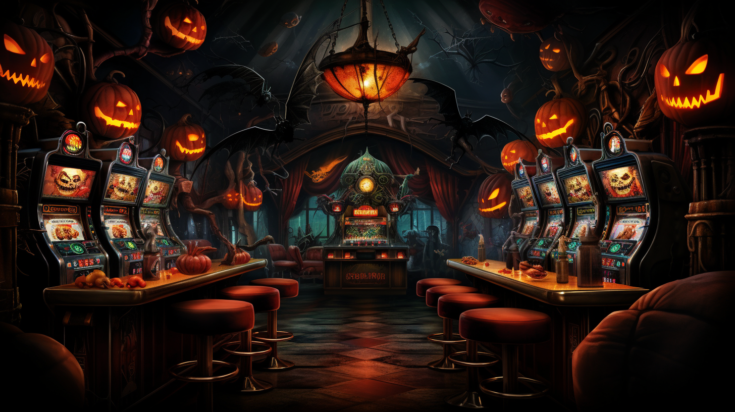 Halloween casino with creepy crawlies