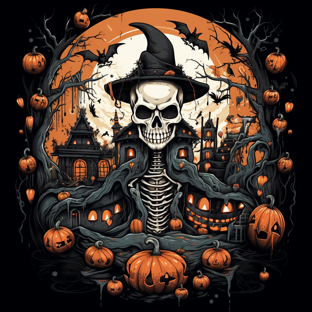 Halloween Party T-Shirt Design