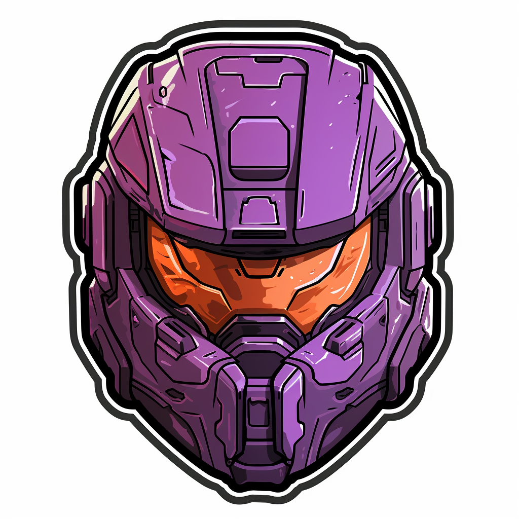 343 Guilty Spark Halo Sticker