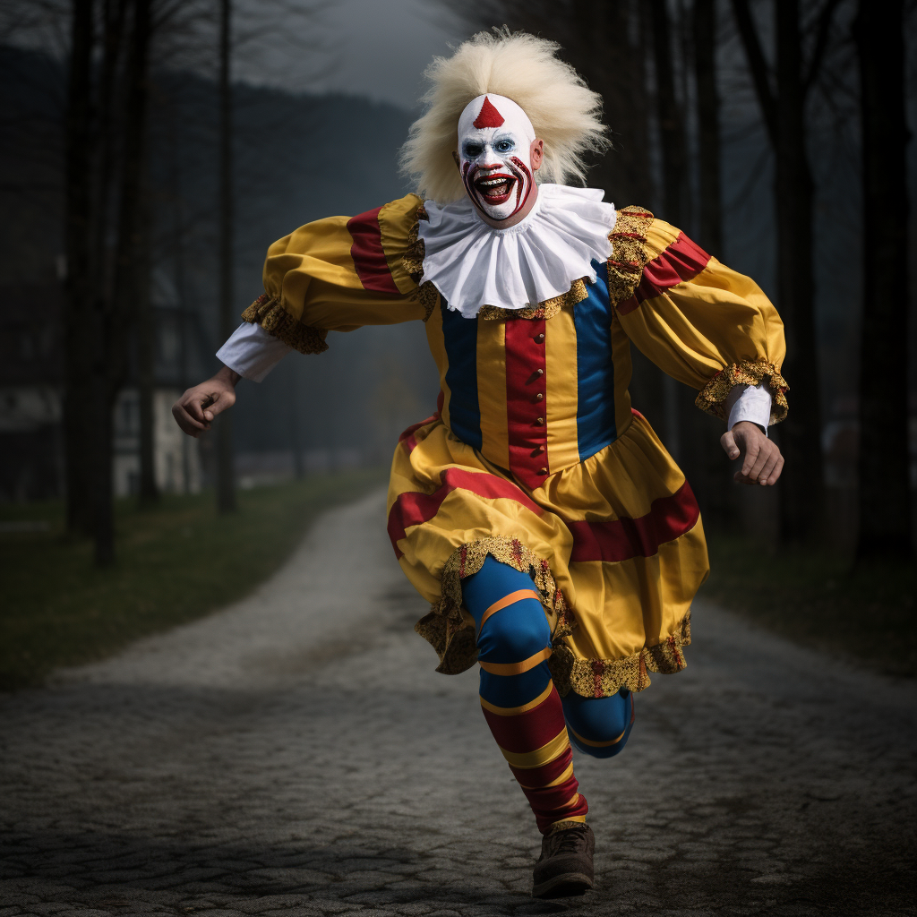 Hamburger Clown Swiss Guard Running for US President