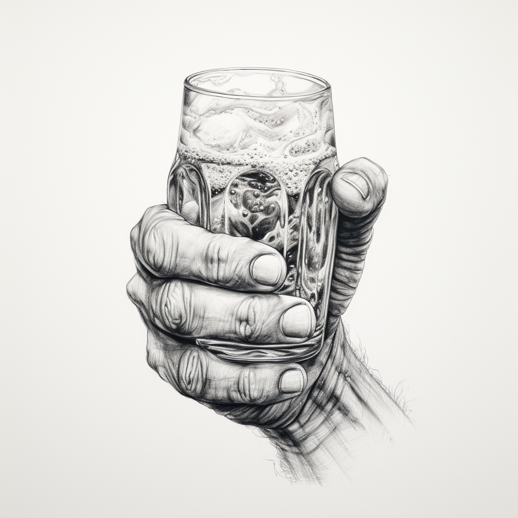 Image of Hand Holding Beer