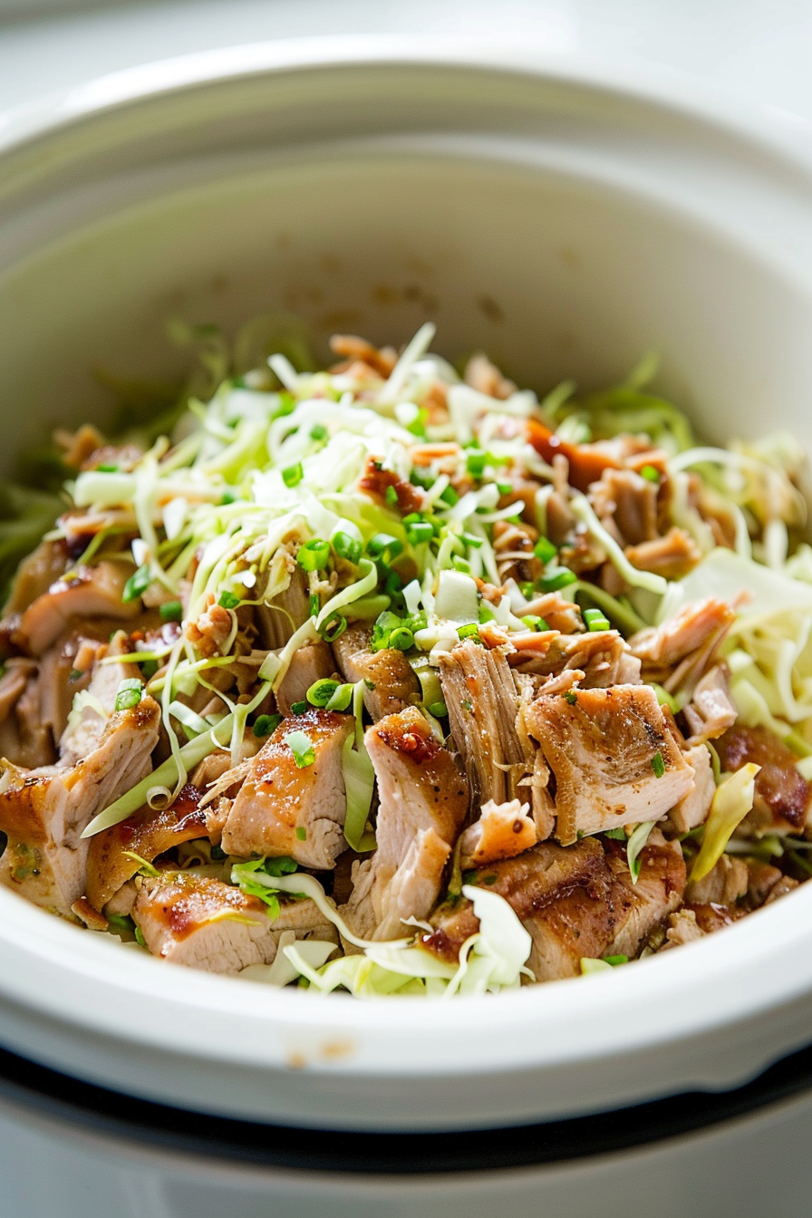 Shredded Pork Cabbage Crockpot