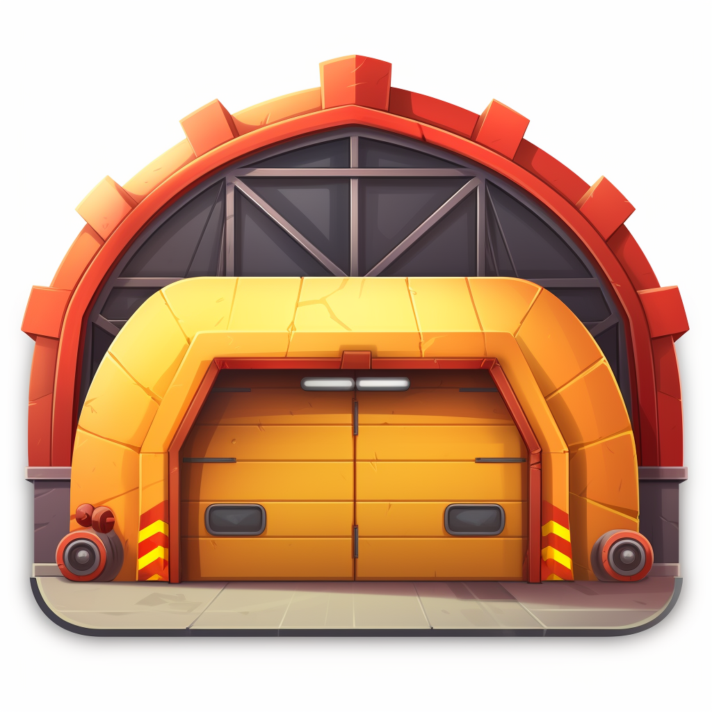 Hangar icon for mobile game