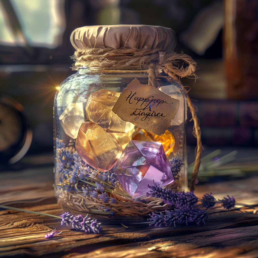 Happiness Spell Jar Realistic Witchcraft