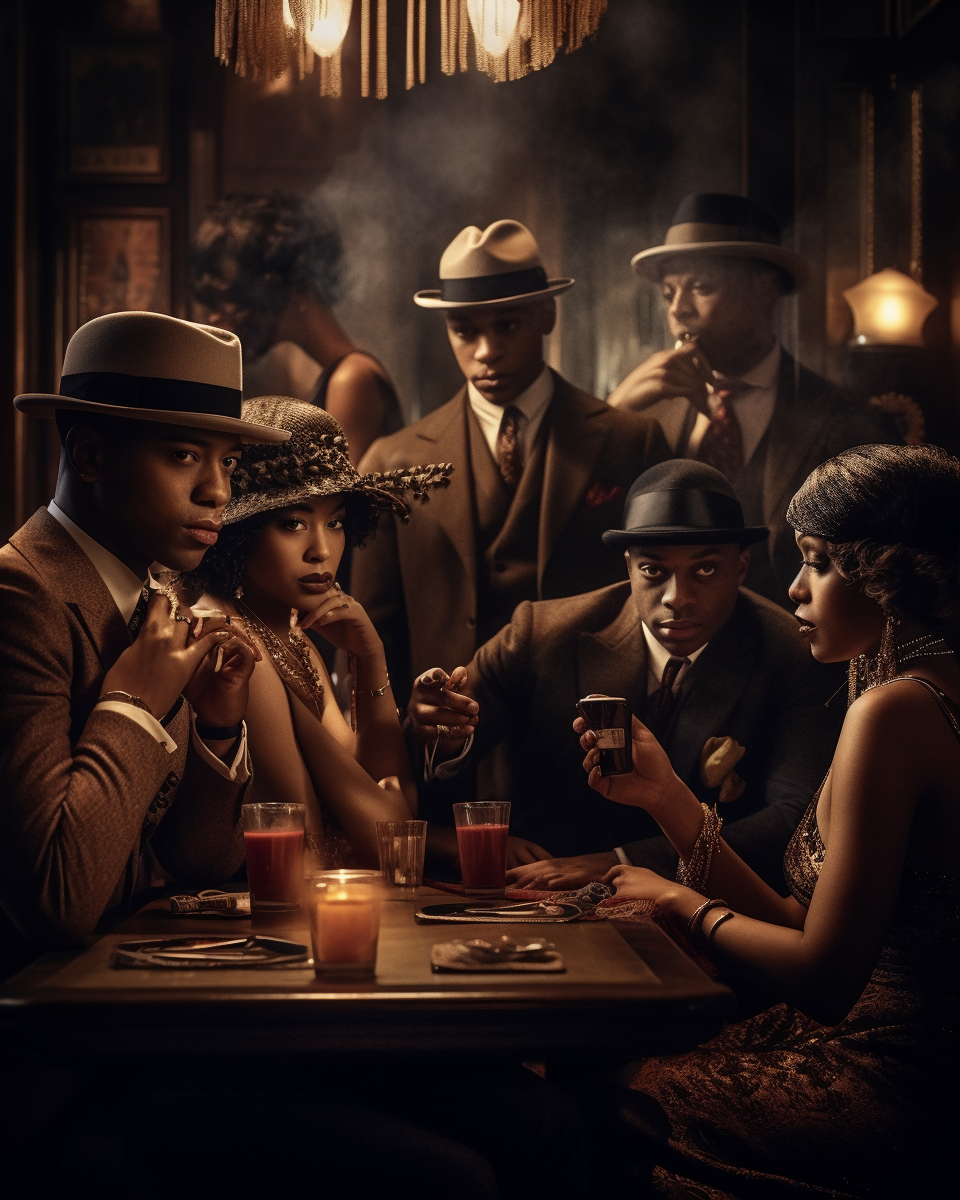 African-American gangsters in 1920s Harlem Nights