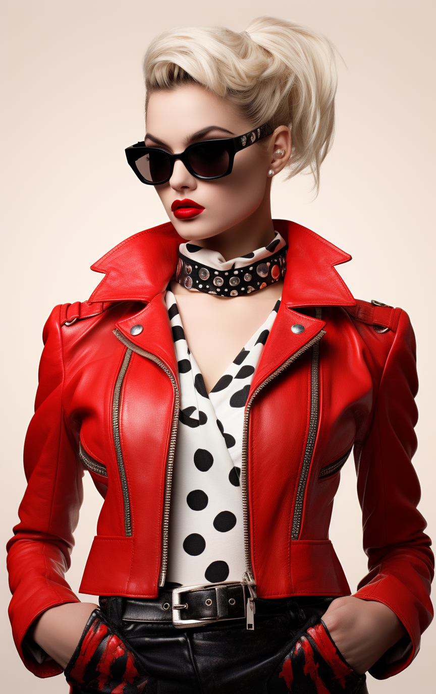 Stylish Harley Quinn Beatnik Fashion