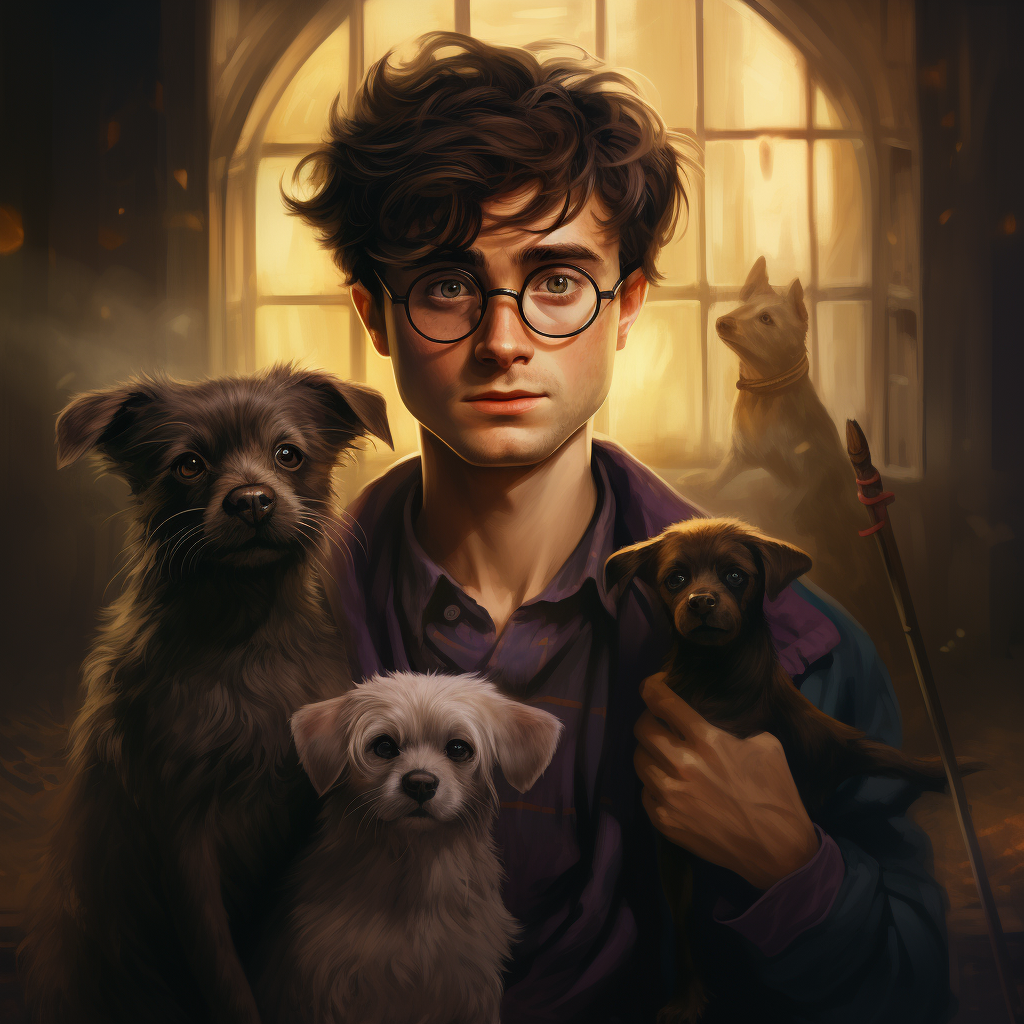 Harry Potter with a Dog's Body