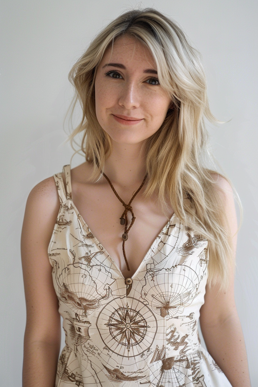 Marauders Map Inspired Summer Dress