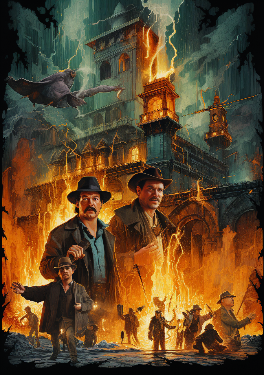 Movie poster for  Harry Potter and The Raiders of The Lost Ark