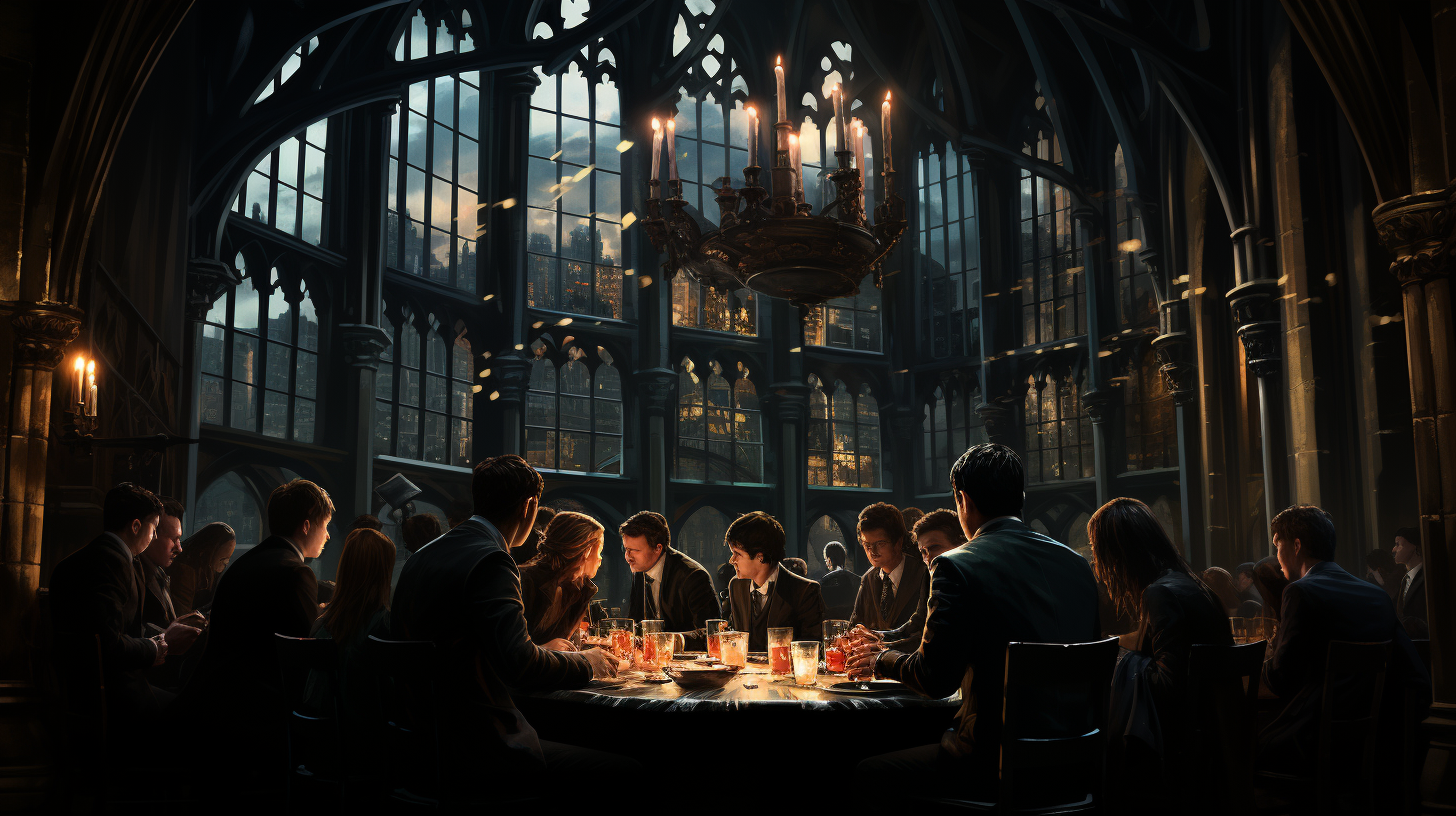 View of Harry Potter Dining Hall