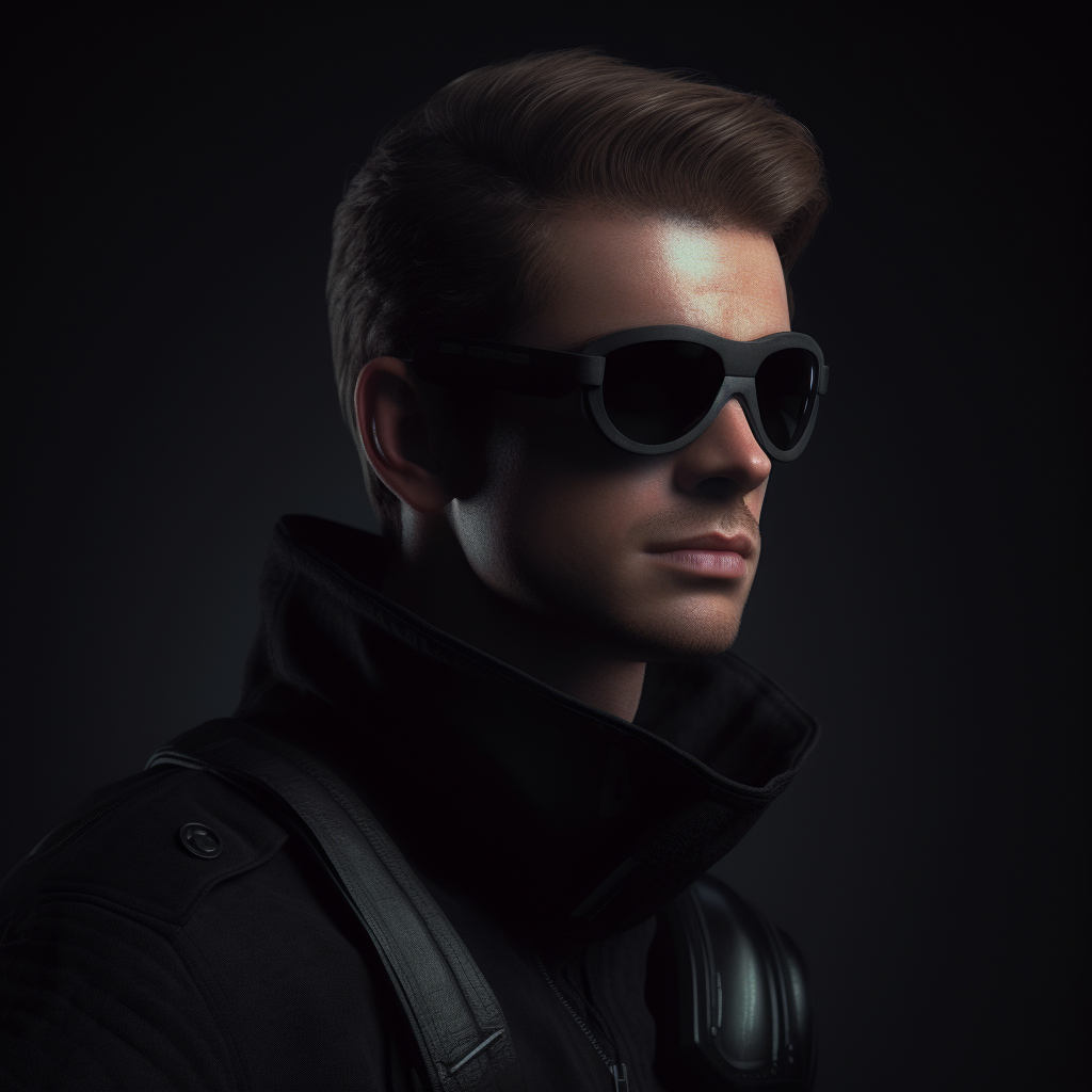 Hayden Christensen in special agent gear