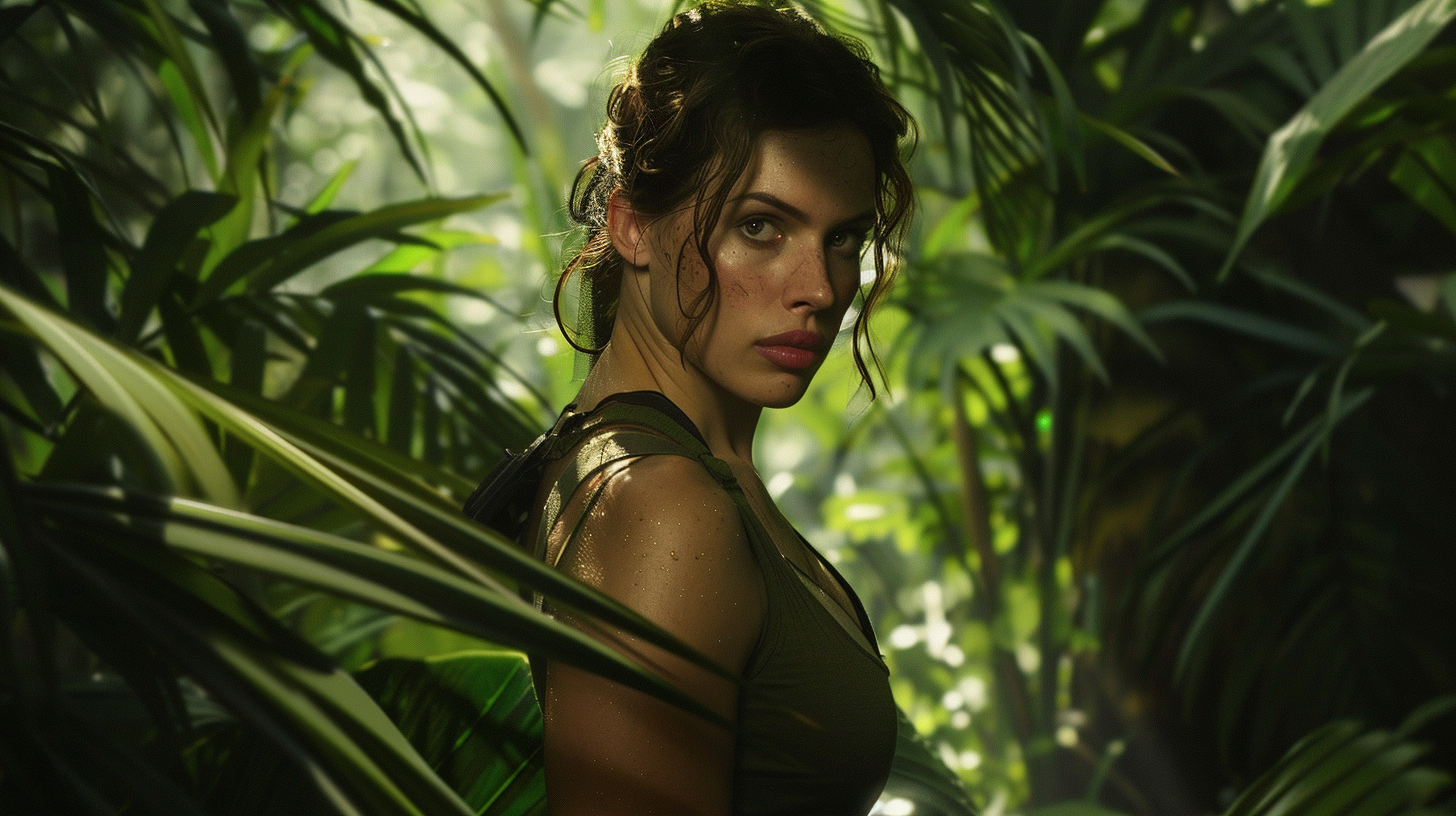 Hayley Atwell Lara Croft Jungle