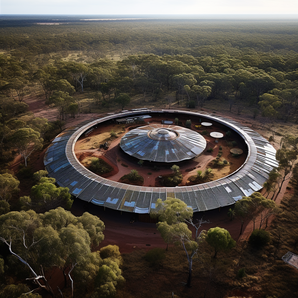 Aboriginal men healing center in mallee forests