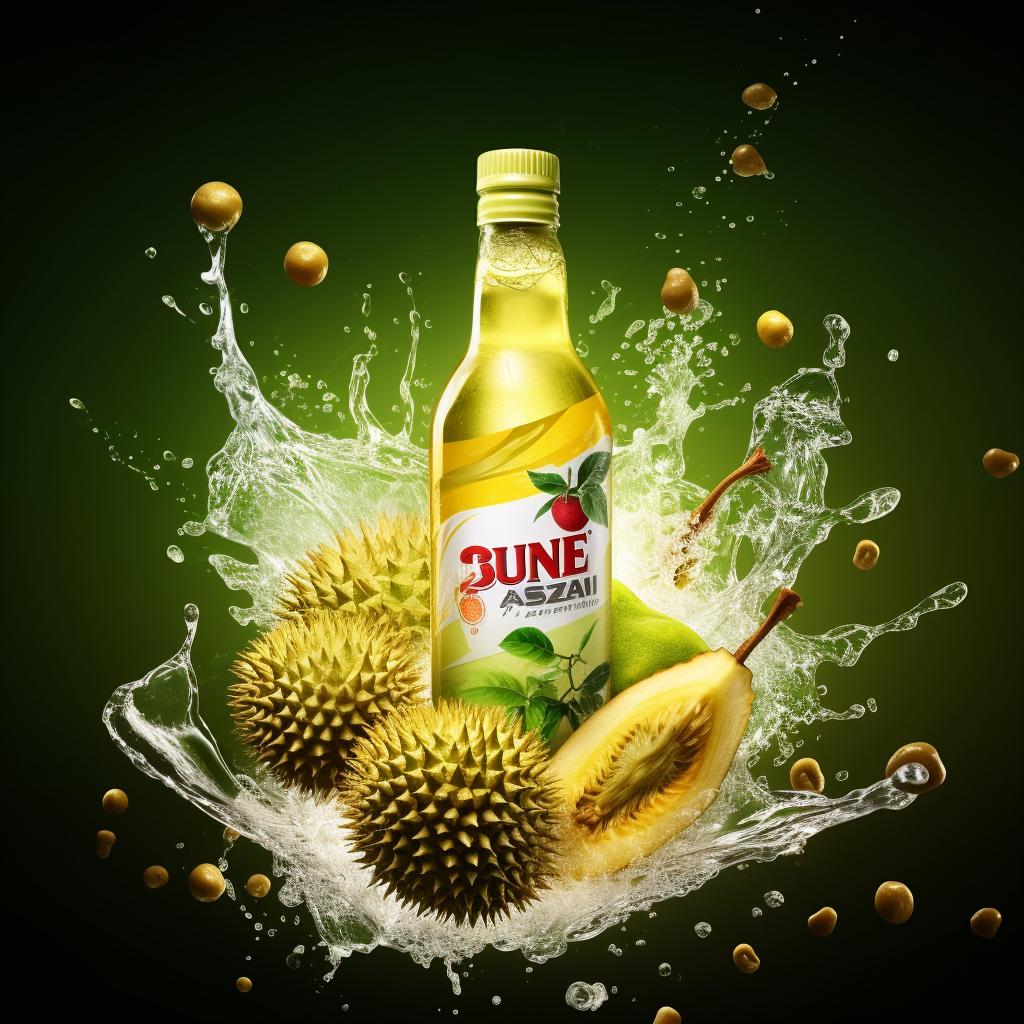 Logo of healthy durian beverage