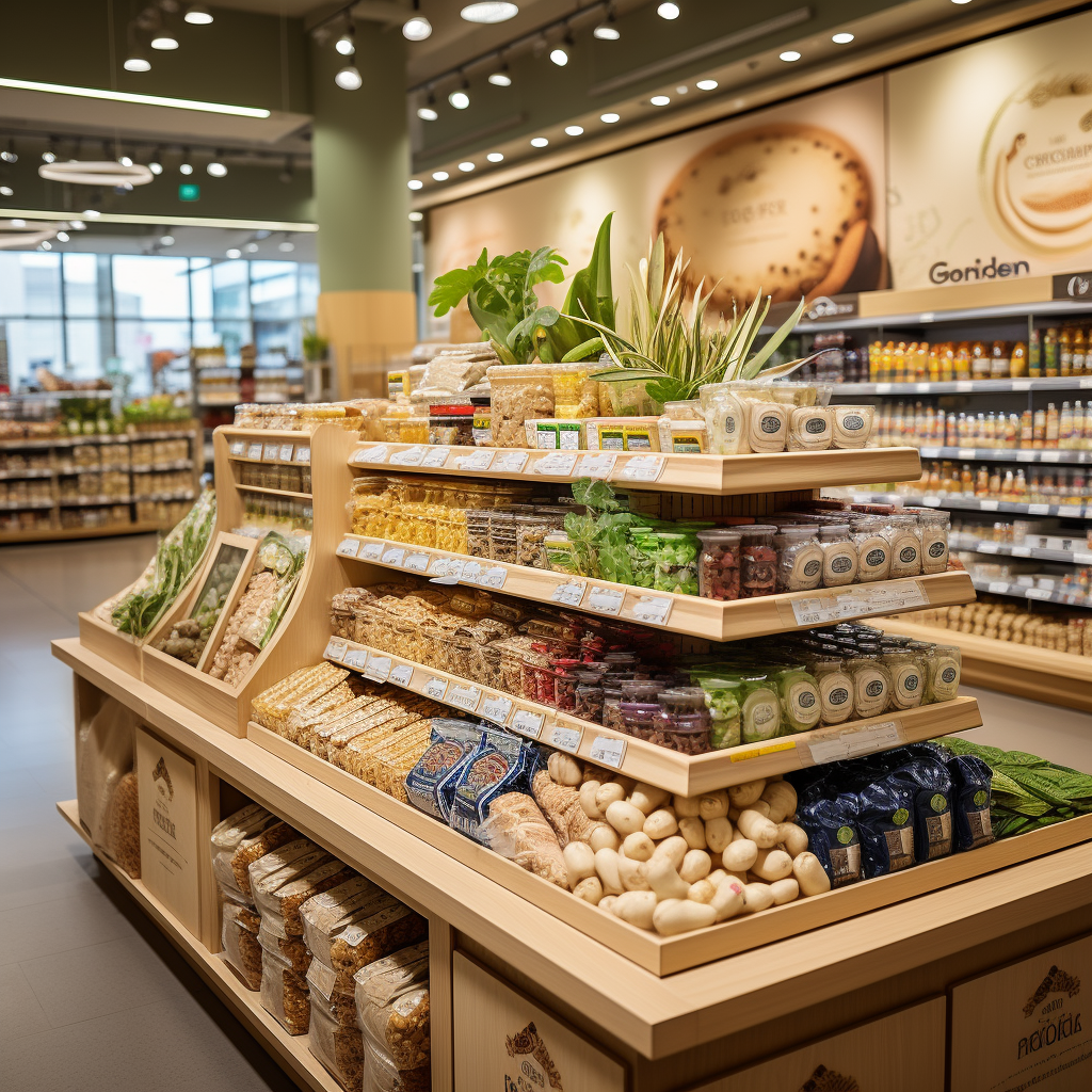 Healthy Food Department Interior Design