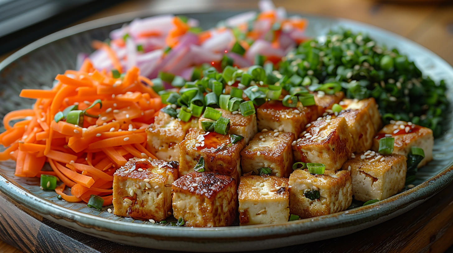 Healthy Low Fat Tofu Mushroom Recipe