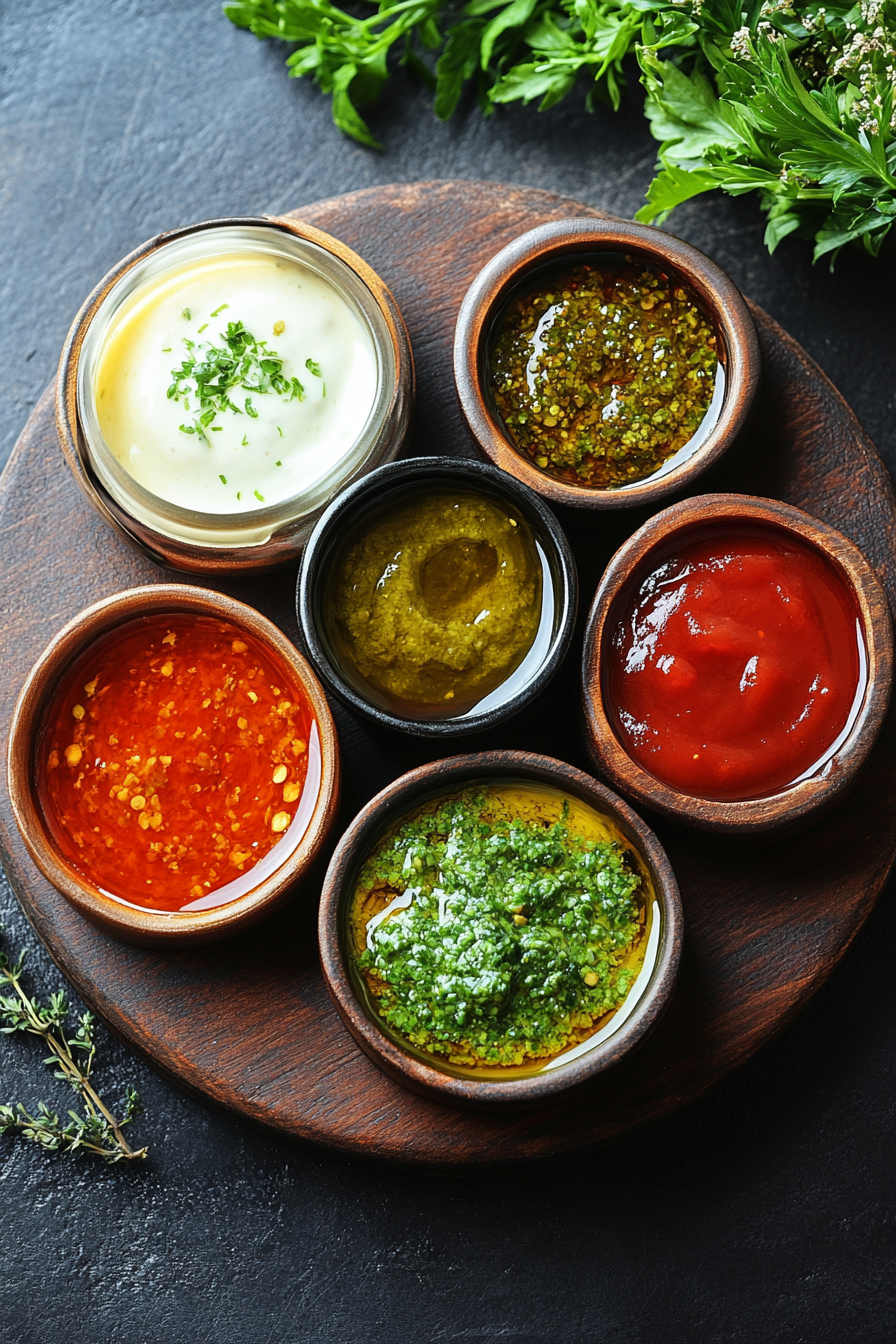 Healthy Sauces Cookbook Background