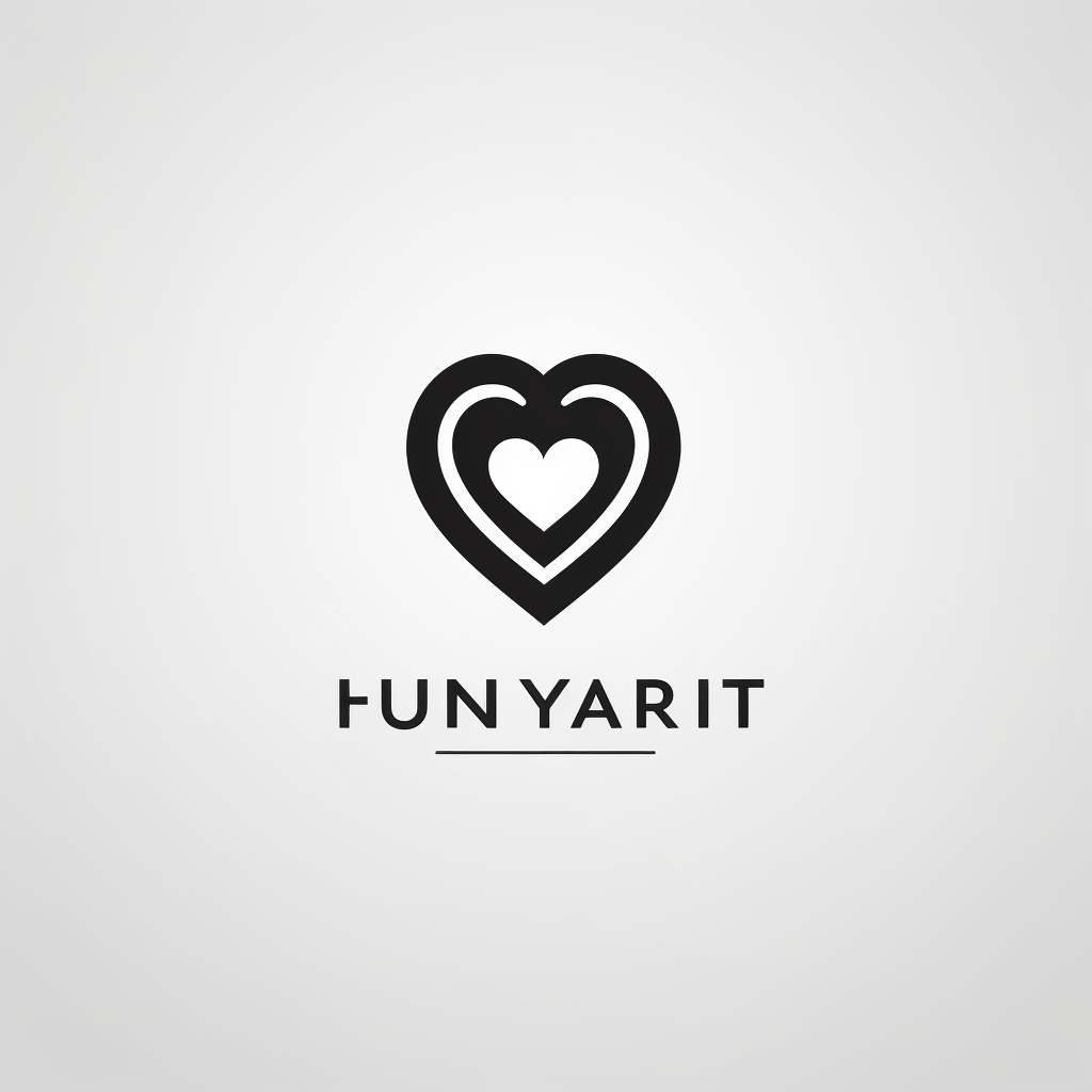 Minimalist logo for Heart University