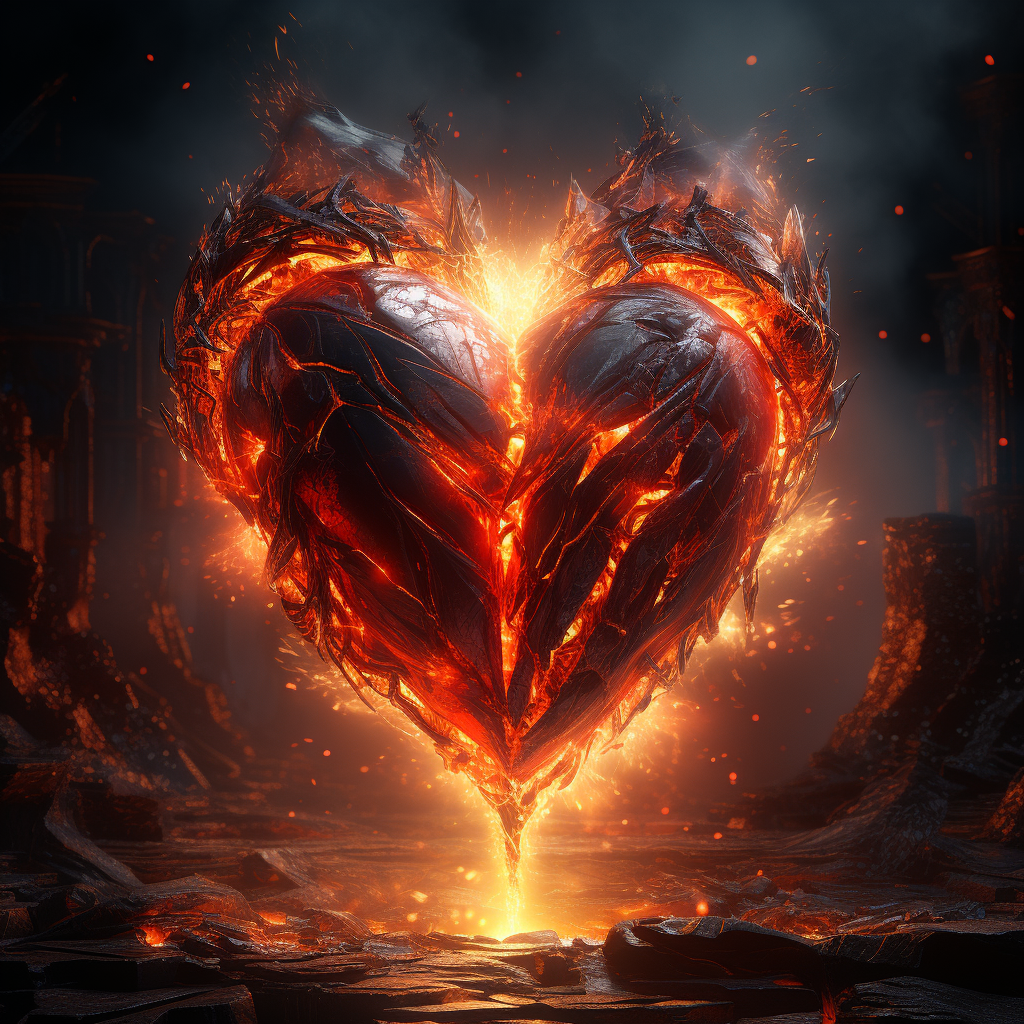 Warrior hearts on fire