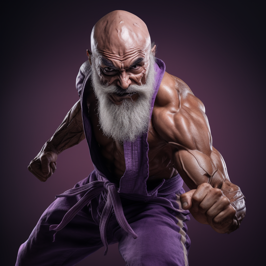 Heihachi Mishima Angry Fighter Image