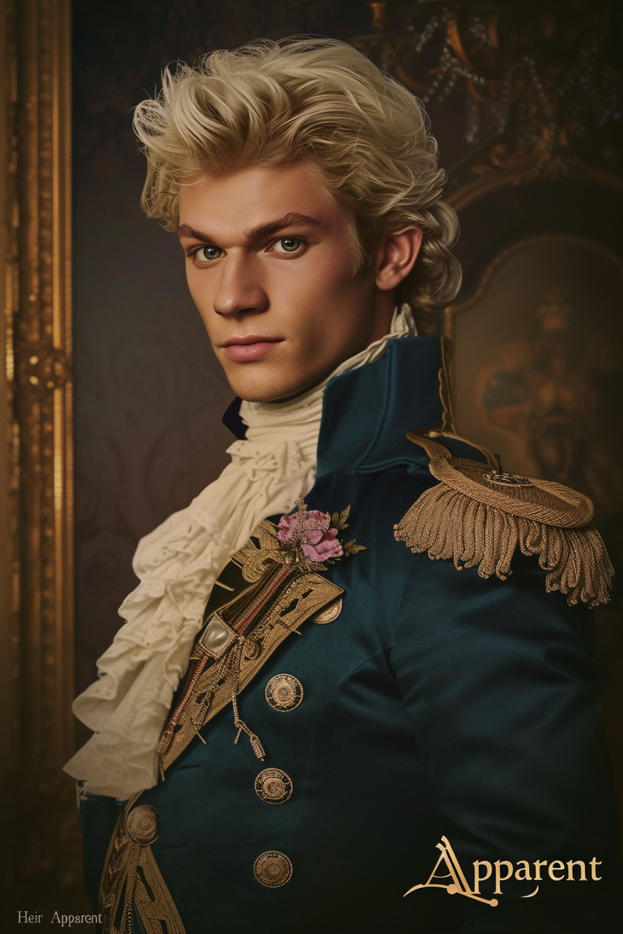 Handsome blonde prince movie poster