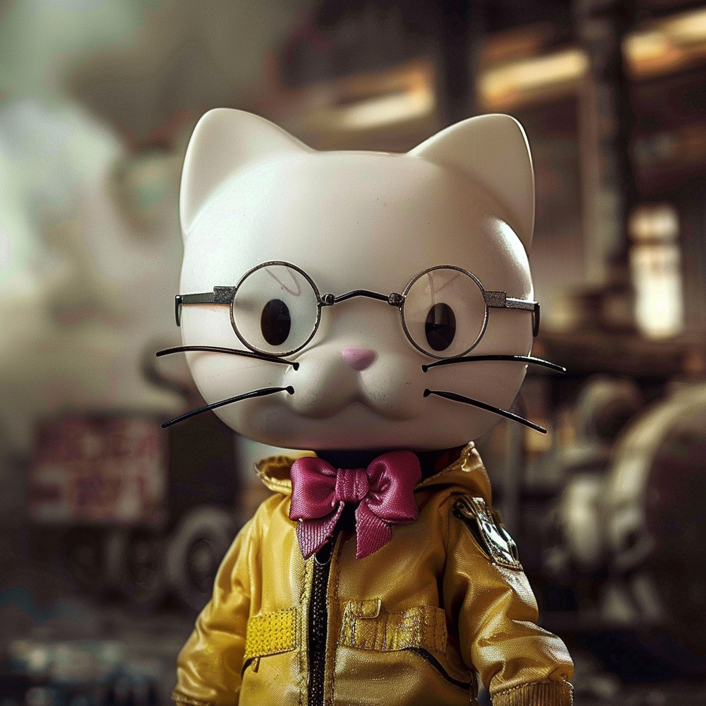 Cute kitty inspired by Walter White