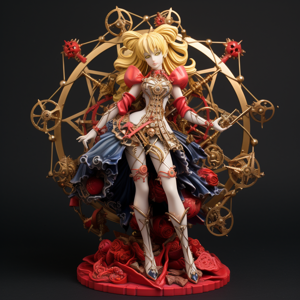 Hellraiser Sailor Moon Figure Manga Style