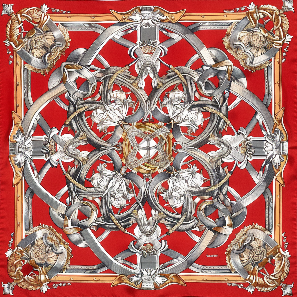 Elegant Hermes Scarf Pattern