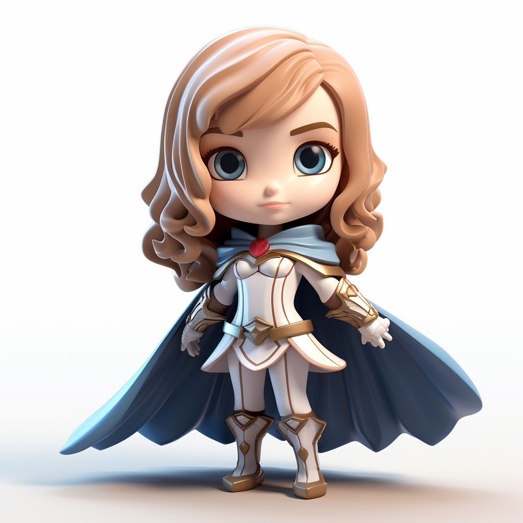 Chibi girl with strong sense of justice