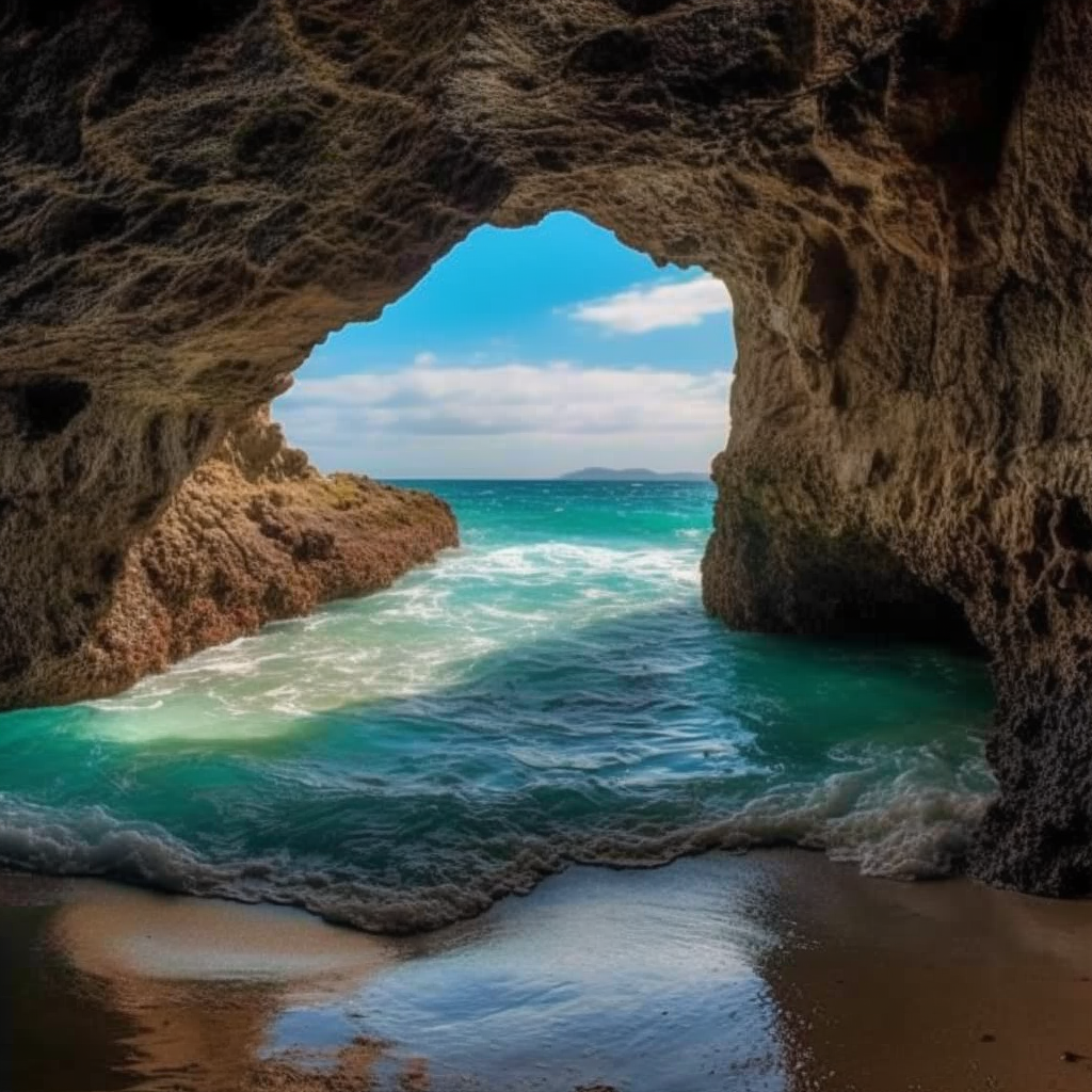 Spectacular Hidden Beach in Mexico