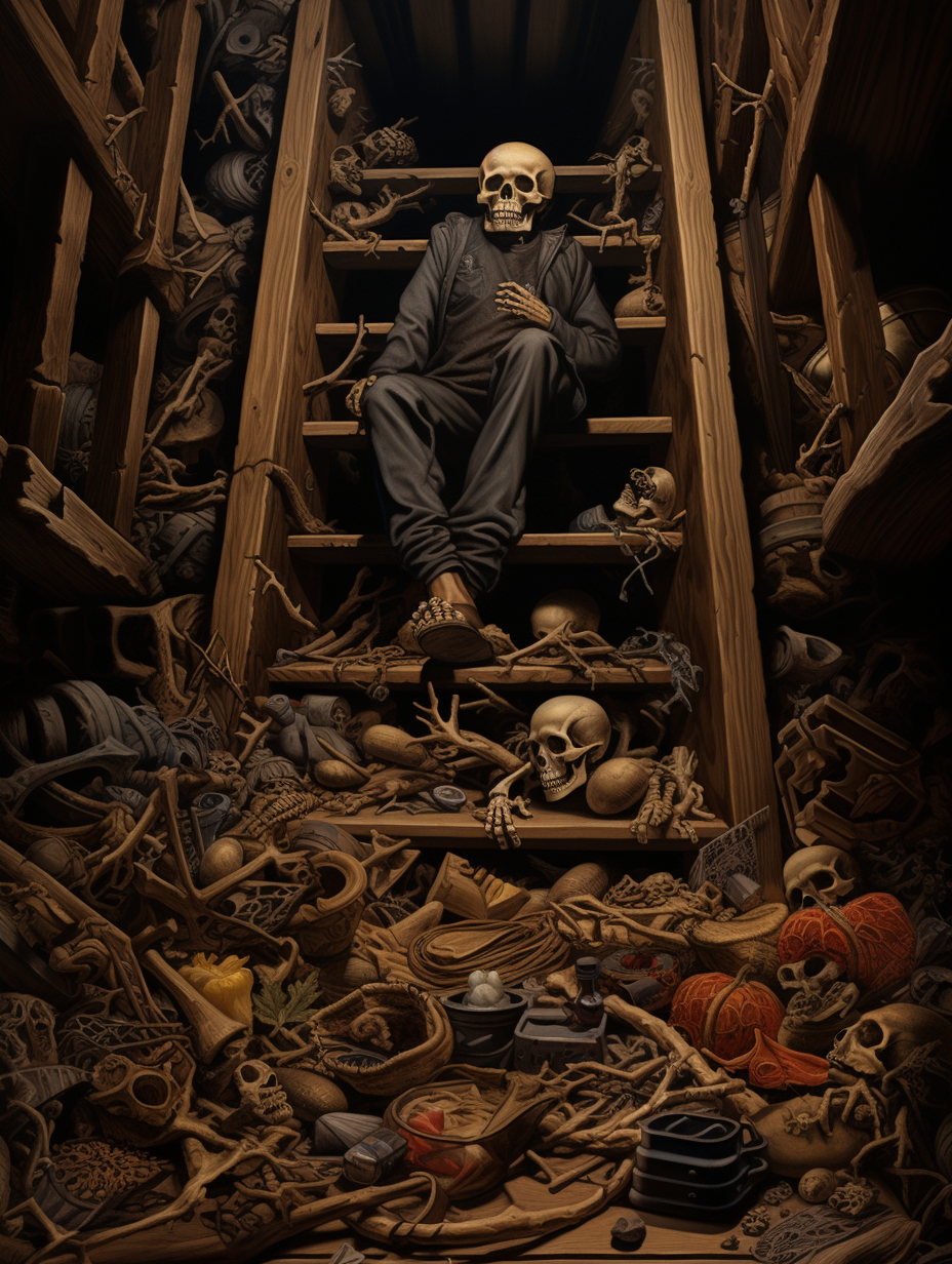 Mysterious skeleton found under floorboards