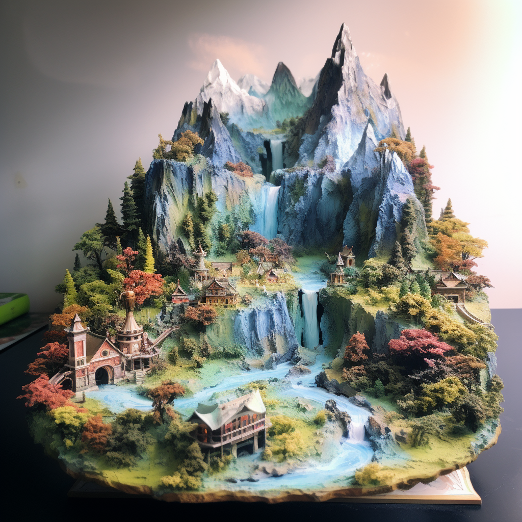 Gorgeous Lord of the Rings-inspired high elf kingdom