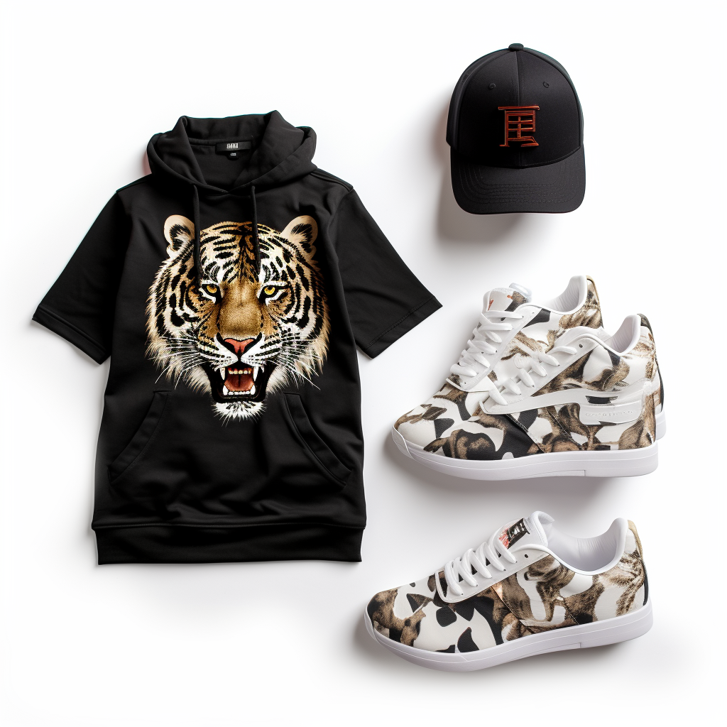 Stylish luxury streetwear set for men