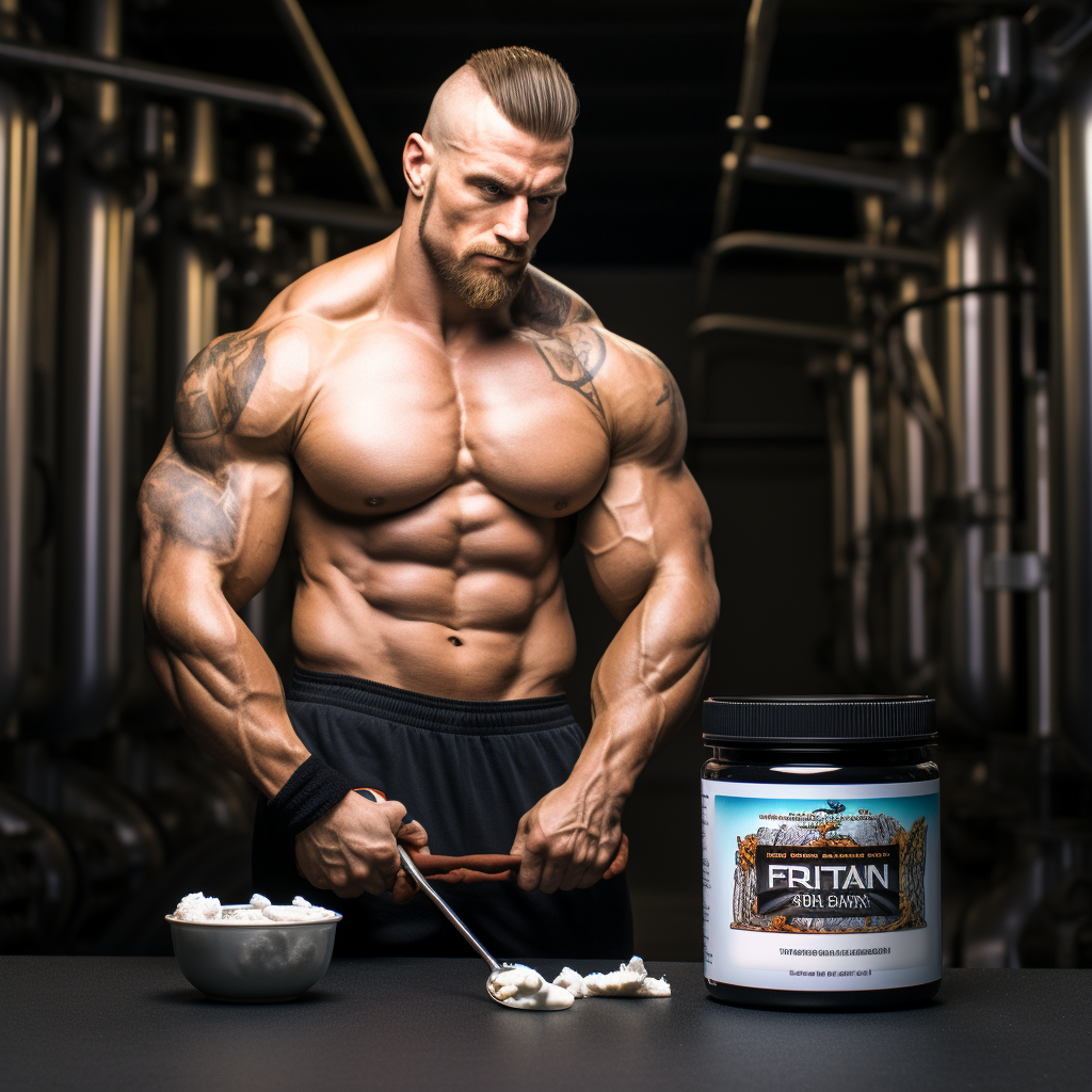 Scrumptious muscle-building high-protein ice cream