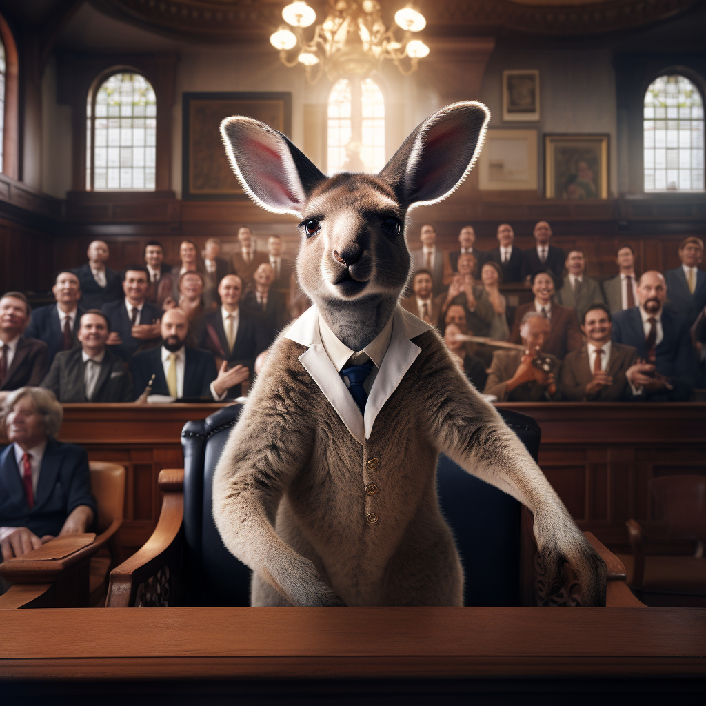 Kangaroo court scene in high definition